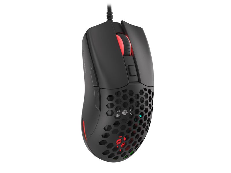 Genesis herná optická myš KRYPTON 750/RGB/8000 DPI/Herná/Optická/8 000 DPI/Drôtová USB/Čierna