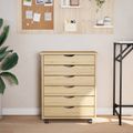 vidaXL Mobilný úložný kabinet s priehradkami MOSS 53 x 39 x 65,5 cm