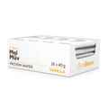 MoiMüv Protein Wafer - GymBeam, jahoda, 16 x 40 g