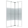 vidaXL Sprchový kút ESG 90x70x180 cm