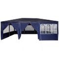 vidaXL Párty stan 600 x 400 x 266 cm Modrá Polyetylén