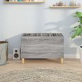 vidaXL Skrinka na platne sivá sonoma 74,5x38x48 cm kompozitné drevo