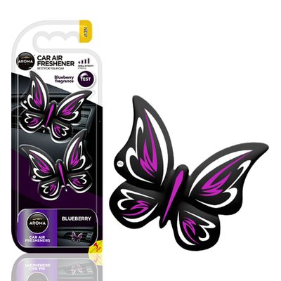 Osviežovače vzduchu AROMA FANCY SHAPES BUTTERFLY Blueberry