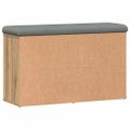 vidaXL Lavička na topánky Artisan Dub 82x32x50 cm Engineered Wood