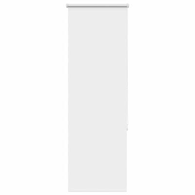 vidaXL Roleta Zatemnenie biela 40x150cm Šírka látky 35,7cm Polyester