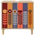vidaXL Kúpeľňová skriňa ESSEN Sonoma 60 x 40 x 60 cm Kompozitné drevo