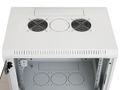 Triton 19' rozvaděč jednodílný 18U/400mm vylamovací otvor pro ventilátor