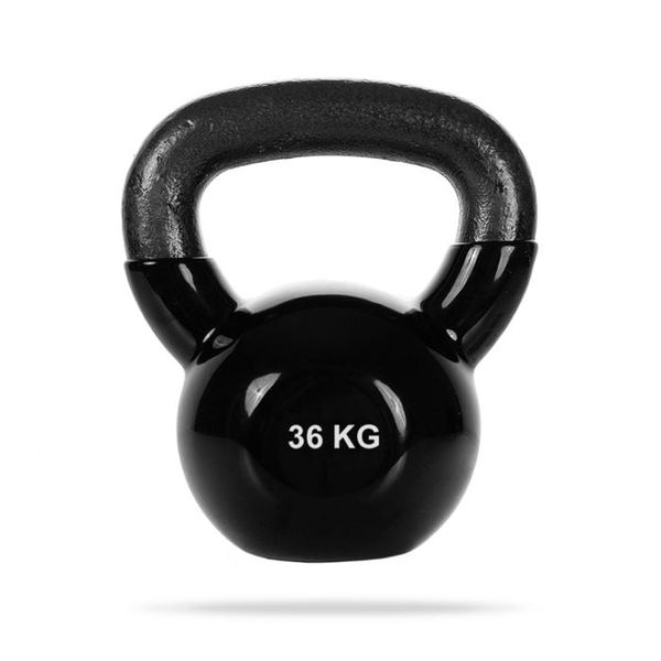 Kettlebell čierny - GymBeam, 36 kg