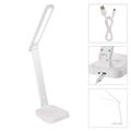 LED stolná lampa AMY, dobíjacia