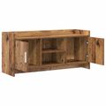 vidaXL TV skrinka 102 x 33 x 47 cm Staré drevo Kompozitné drevo