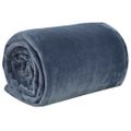 vidaXL Deka ultimátna sivá 130x170 cm polyester