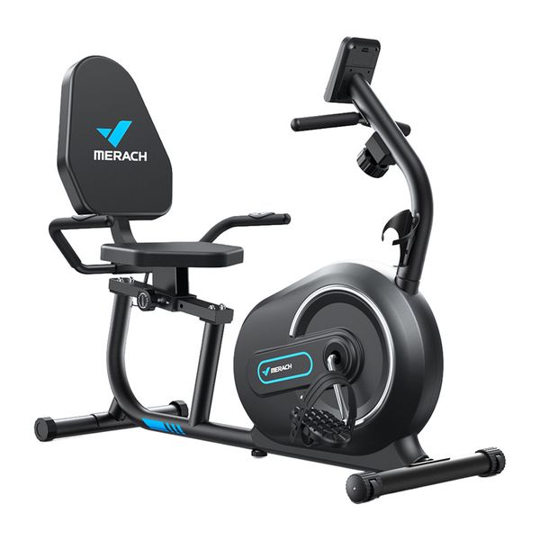Ležérny cvičebný bicykel MERACH MR-S08B1-EU (čierny)