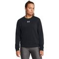 Dámska mikina Rival Terry Crew Black - Under Armour, veľkosť M, veľkosť oblečenia M