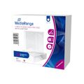 MEDIARANGE Box na 1x CD/DVD/BR 10,4mm, číry, 5ks