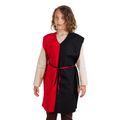 Tabard pre deti, červeno-čierny