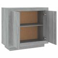 vidaXL Komoda sivý dub sonoma 80x40x75 cm spracované drevo