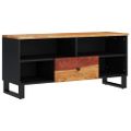 vidaXL TV skrinka 100x33x46 cm masívna akácia a spracované drevo