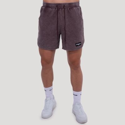 Šortky Persistence Washed Brown - GymBeam, veľkosť M