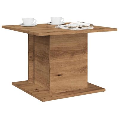 vidaXL Konferenčný stolík dub artisan 55,5x55,5x40 cm kompozitné drevo