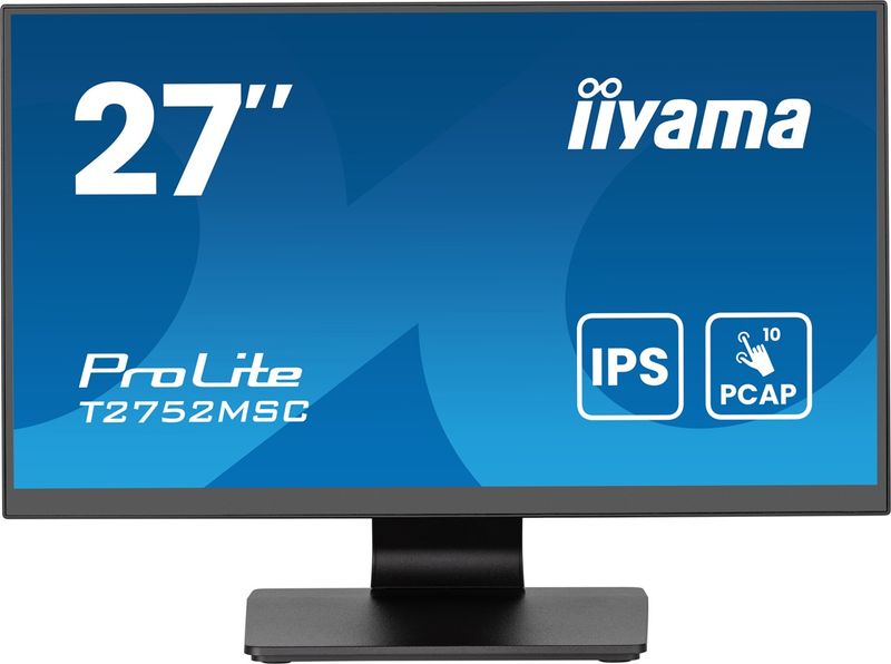 27'' iiyama T2752MSC-B1AG: IPS, FHD, 10p