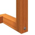 vidaXL Stojan na uteráky voskovo hnedý 23x18x60 cm masívna borovica
