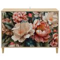 vidaXL Servírovacia skriňa BORNE Sonoma 102 x 33 x 75 cm