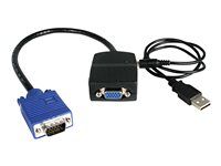 2 Port VGA Video Splitter - USB Powered - ST122LE