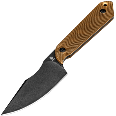 Kizer 1040S5 Harpoon Mini outdoorový nôž 7,6 cm, čierna, plast Ultem PEI, puzdro Kydex