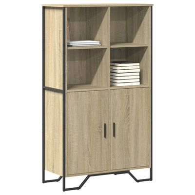 vidaXL Vysoká skrinka dub sonoma 79,5x35,5x137,5 cm kompozitné drevo