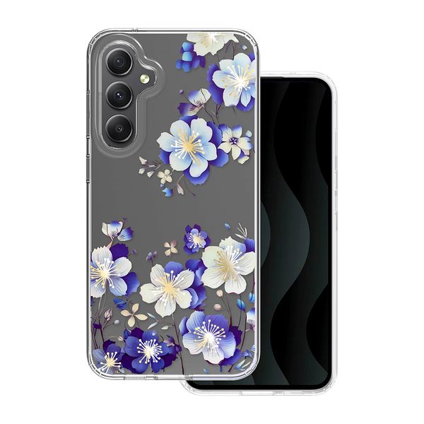 Puzdro s IMD tlačou pre Samsung Galaxy S23 FE kvetinový