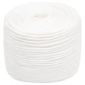 vidaXL Lodné lano biele 8 mm 250 m polypropylén