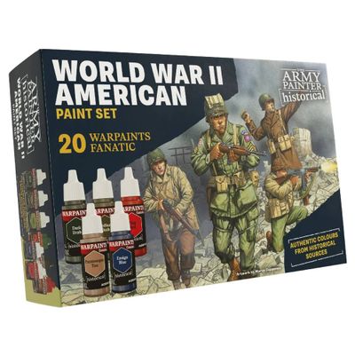 Sada farieb Army Painter: Historical - WWII American