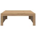 vidaXL Konferenčný stolík dub artisan 100x100x35 cm kompozitné drevo