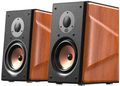 FENDA F&D repro R80BT/ 2.0/ 160W/ dřevěné/ černodřevěná barva/ BT5.4/ USB/AUX/optický/koaxiální vstup/ dálkové ovládání 2.0 reproduktory, 160 W RMS, Bluetooth 5.4, optický vstup, koaxiální vstup, USB, AUX, 6,5" woofer, 1" tweeter