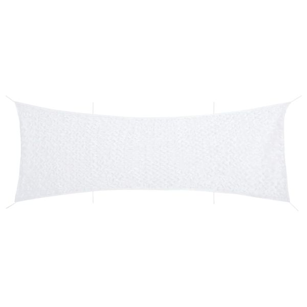 vidaXL Maskovacia sieť s úložným vreckom 753x199 cm biela