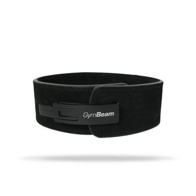 Fitness opasok LEVER Black/Orange - GymBeam, veľkosť L
