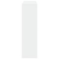 vidaXL Deliaca stena biela 100x33x115 cm kompozitné drevo