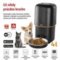 GoSmart dávkovač krmiva Pet Care, 4 l, čierny, Wi-Fi