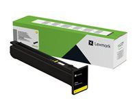 Žltá - originálna - puzdro - kazeta s farbivom LRP, LCCP - pre Lexmark XC9635, XC9645, XC9655