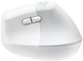 Logitech Lift for Mac Vertical Ergonomic Mouse - White   Vertikální myš, optická, 6 tlačítek, bezdrátová, Bluetooth Vertikální ergonomická myš, Mac, Bluetooth, 400-4000 DPI, 6 tlacítek, baterie 24 mesícu, pro malé až strední ruce