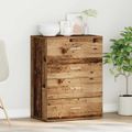 vidaXL Servírovacia skriňa Staré drevo 60 x 39 x 80 cm