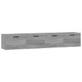 vidaXL Nástenné skrinky 2 ks sivé sonoma 100x36,5x35 cm sprac. drevo