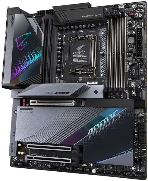 GIGABYTE Z790 AORUS MASTER/LGA 1700/E-ATX Základní deska, Intel Z790, LGA1700, 4x DDR5 DIMM (max. 128GB), 5x M.2, Wi-Fi, DisplayPort, 3x USB typ C, EATX