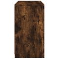 vidaXL Komoda s LED svetlami dymový dub 60,5x37x67 cm