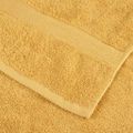 vidaXL Prémiové umývacie utierky SOLUND 2 ks zlaté 30x30 cm 600 g/m²