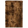 vidaXL Stojany na rastliny 2 ks dymový dub 20x20x30cm kompozitné drevo