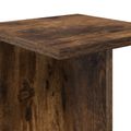 vidaXL Stojan na rastliny 2 ks Dymový dub 25 x 25,5 x 40,5 cm