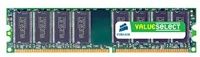 DIMM DDR 512MB, 400Mhz, CL2.5, CORSAIR Value