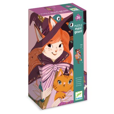 Obrovské puzzle Čarodejnica Lily 36 ks