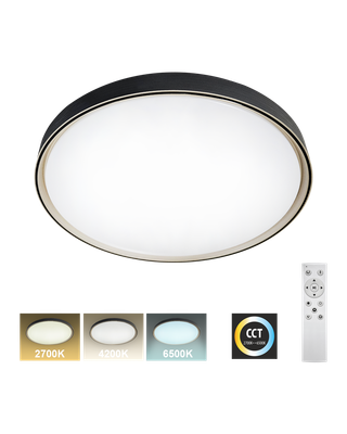 LED stropné svietidlo TR-617C - EBRO 36W 3420lm ø50cm CCT + ovládač Trixline